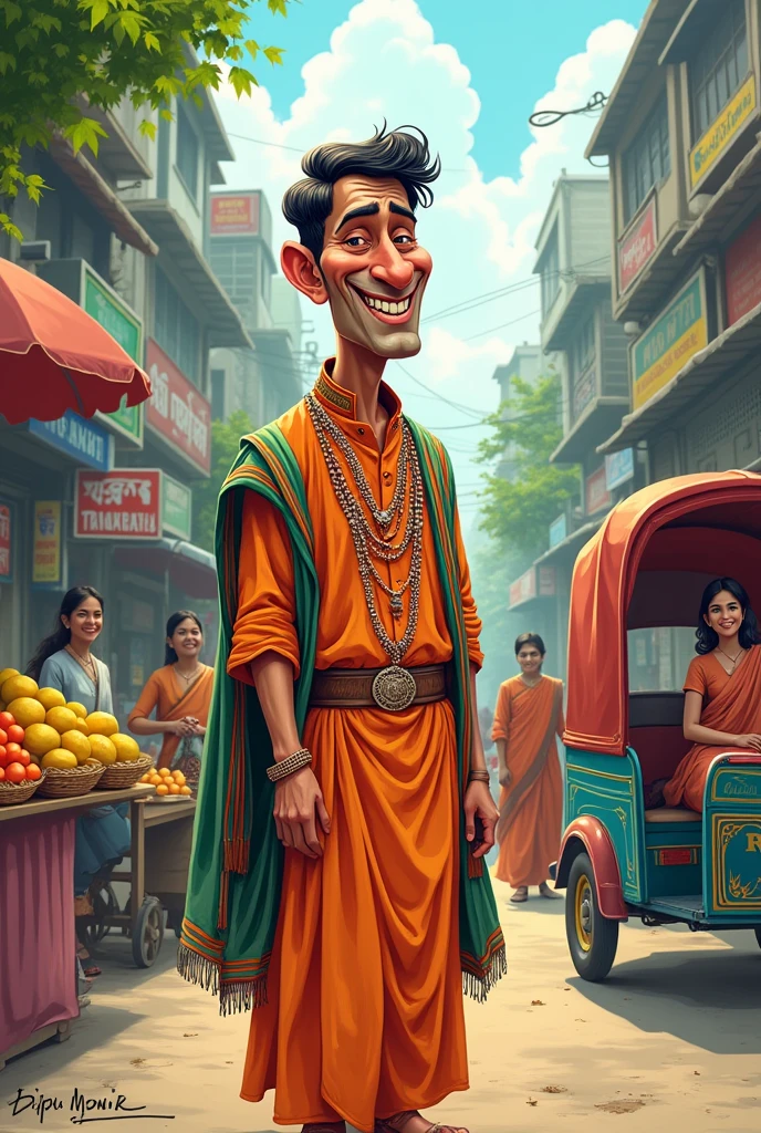 দিপু মনির ব্যঙ্গ চিত্র