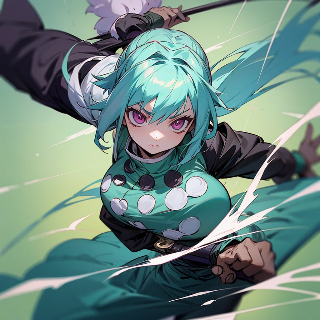 Create a character (tipo demon slayer) Female One