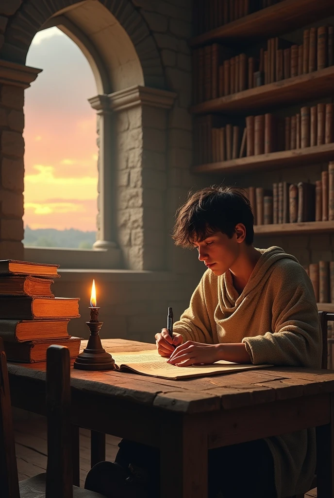 A medieval student