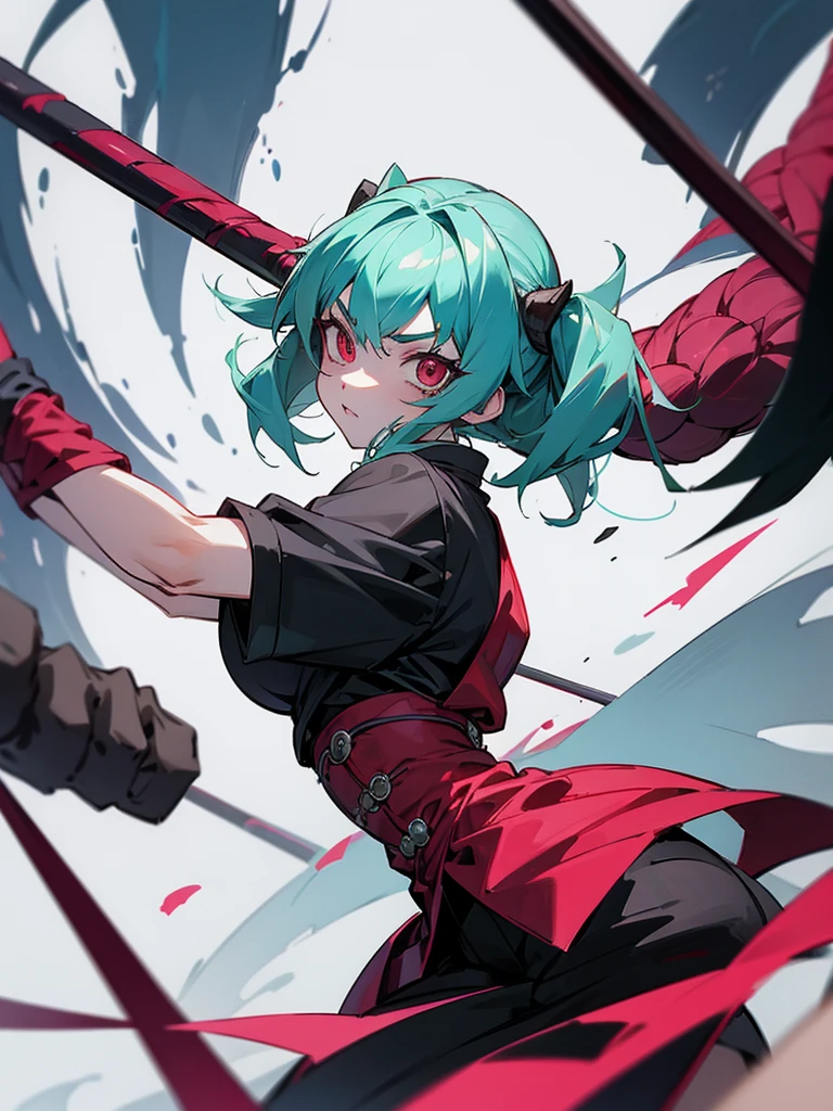 Create a character (tipo demon slayer) Female One