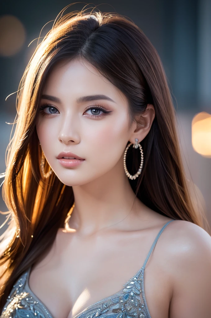 ((full body)),beautiful eyes, beautiful lips, extremely face, longeyelashes, elegant lady, (best quality,4k,8k,highres,masterpiece:1.2),ultra-detailed,(photorealistic,photo-realistic:1.37),studio lighting,ultra-fine painting,sharp focus,physically-based rendering,extreme detail description,professional,vivid colors,bokeh,intricate details,photorealistic portrait