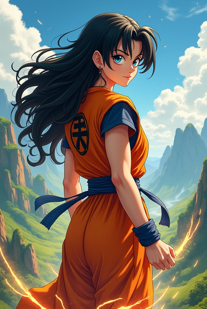 Goku is a woman, a real person.