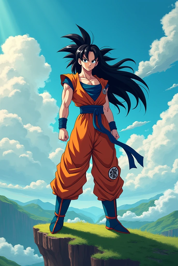 Goku is a woman (I'm a person, not a cartoon.