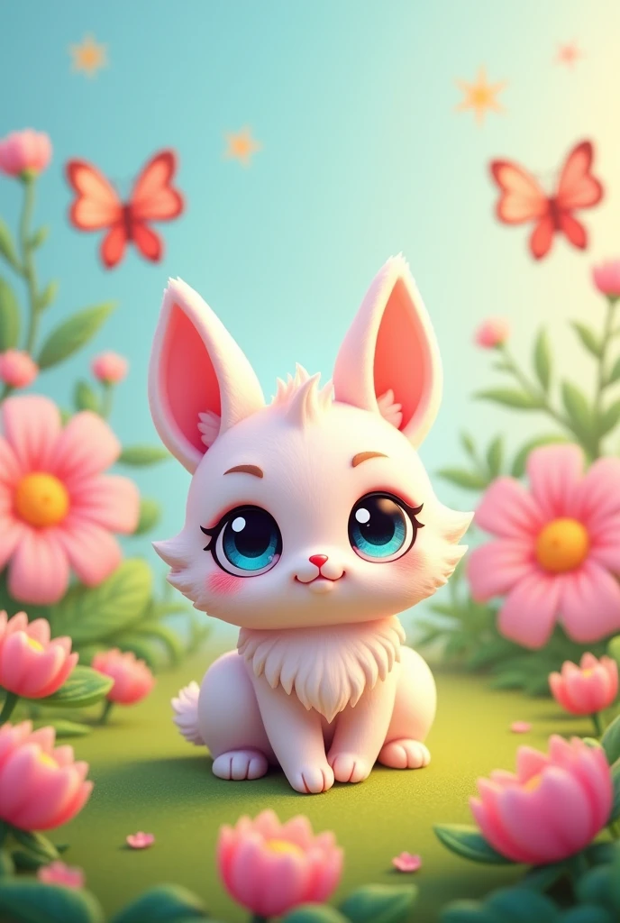 Littlest pet shop cat rabbit hybrid