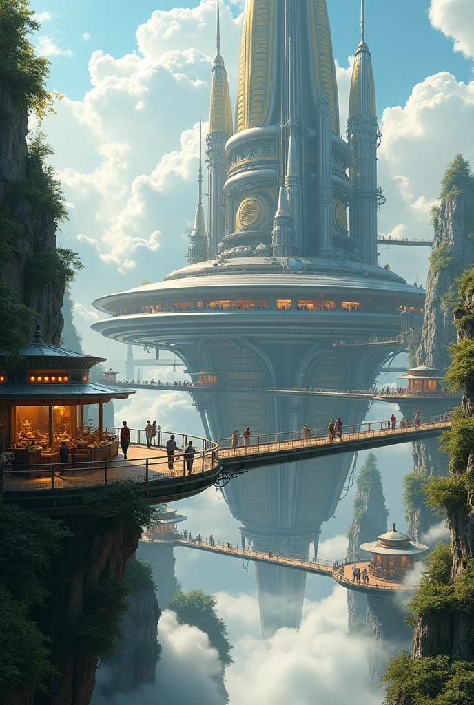 Number 300 in the form of a flying city