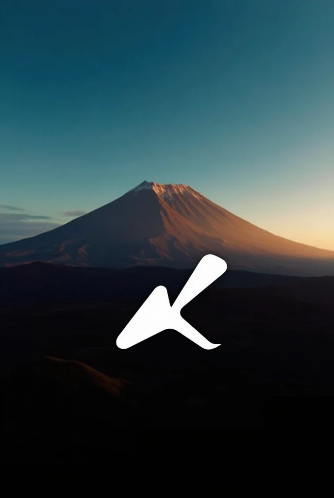 Roraima mountain in Venezuela, white logo with black background, brand for sportswear
