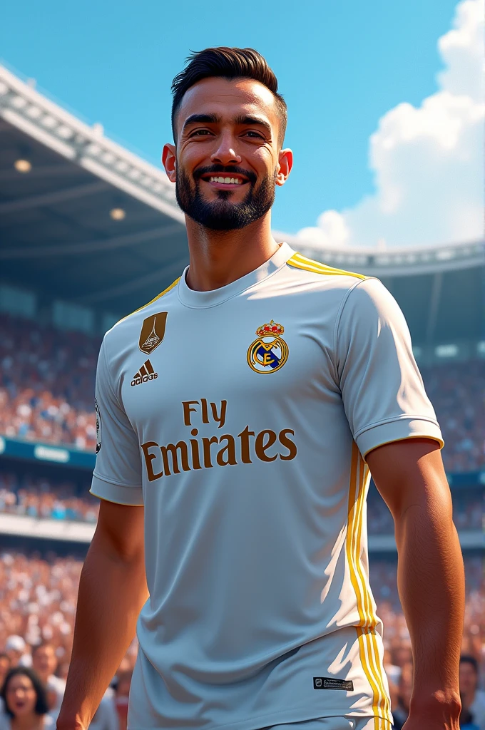 Gundogan in the Real Madrid shirt