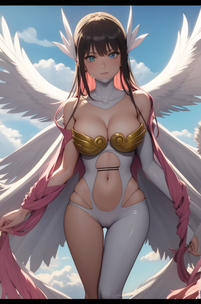 Angewomon，1girll，Beautiful body