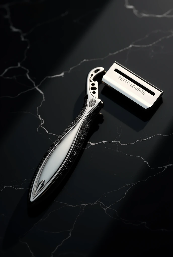 Create a brandless 4k barber blade 