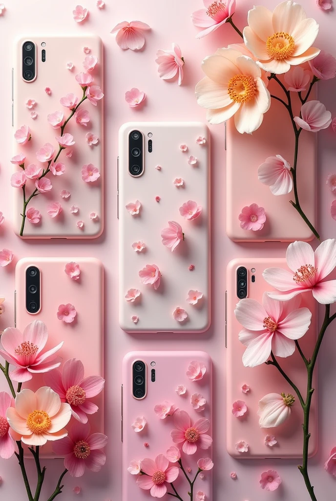 Mobile cover image  flowers different option