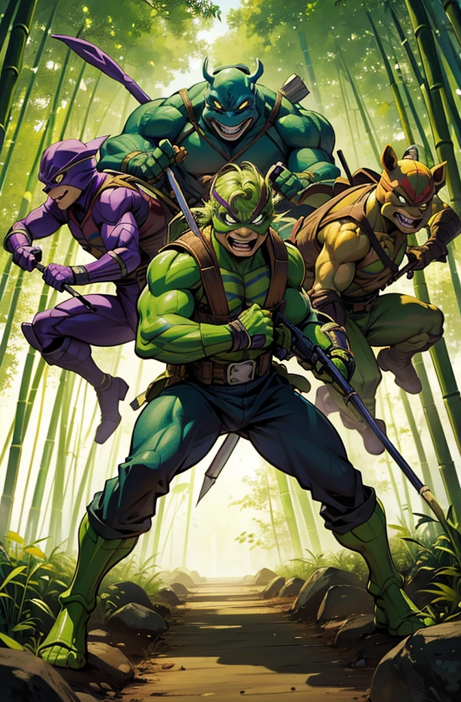 Ninja turtles in the matrix