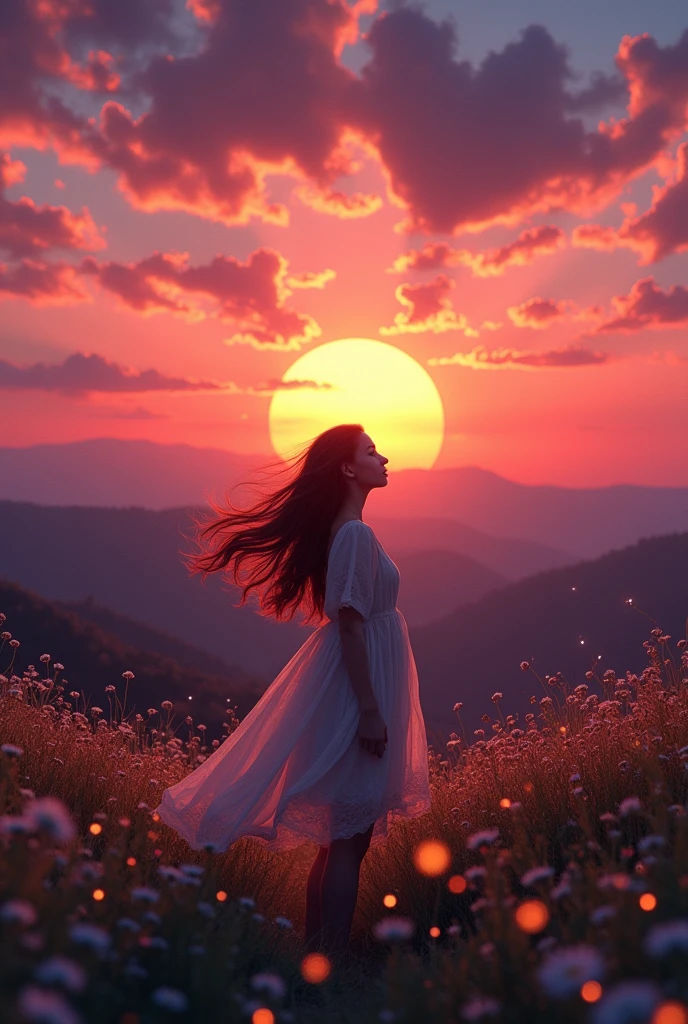 illuminated sky