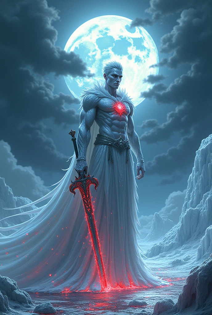 A god with a 1-tomoe Sharingan, manipulation of blood and ice and the excabulir 