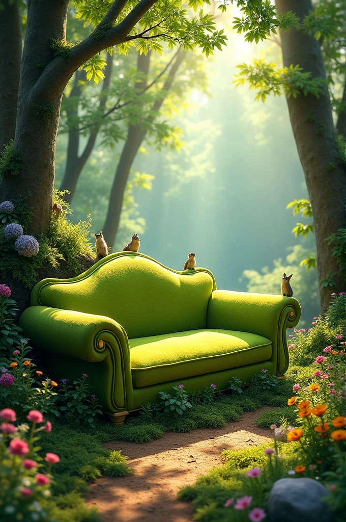 Forest couch