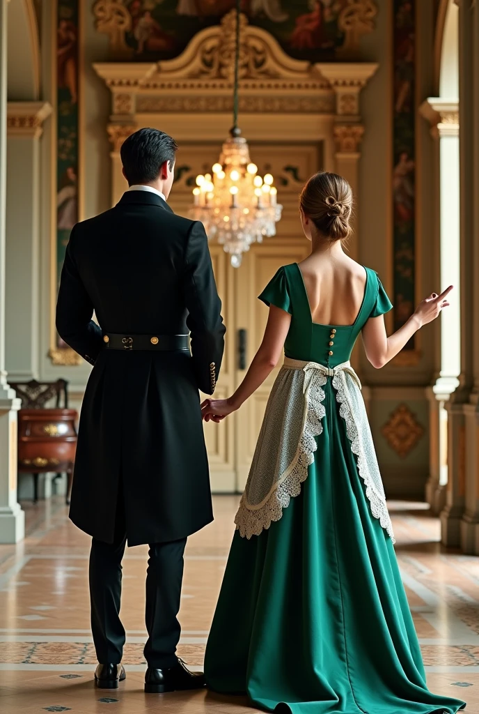 Two servants who would lead Like the 18th century