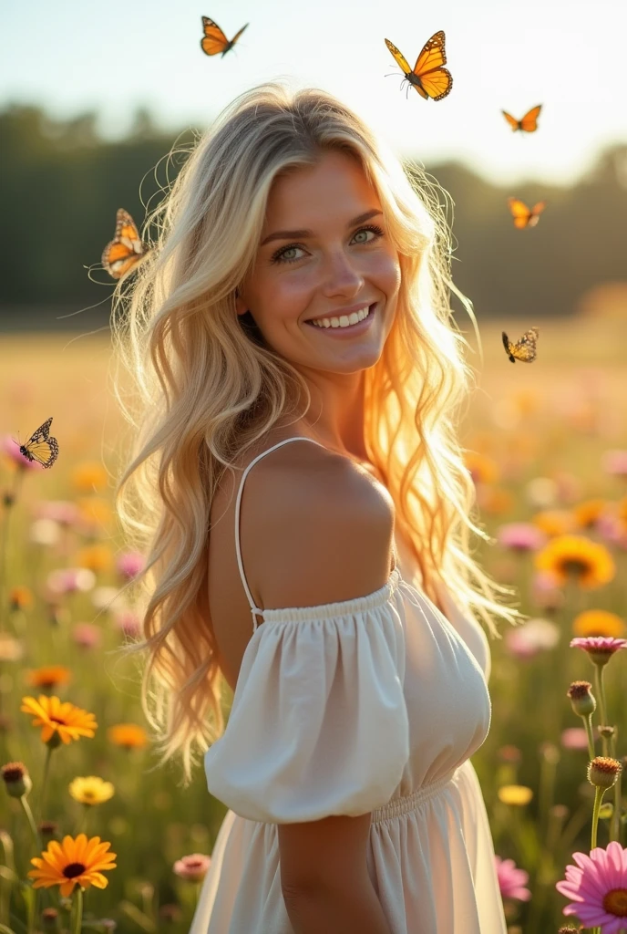natural blonde woman