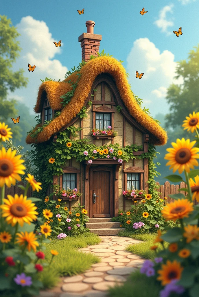 redo making the house smaller