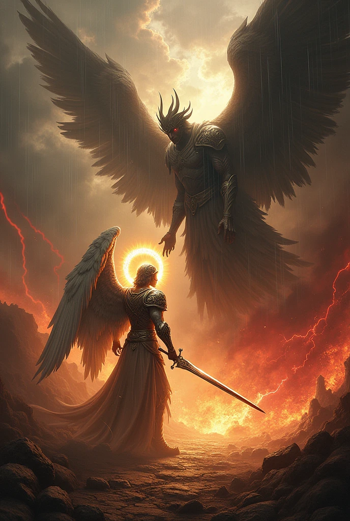 Michael against Satan