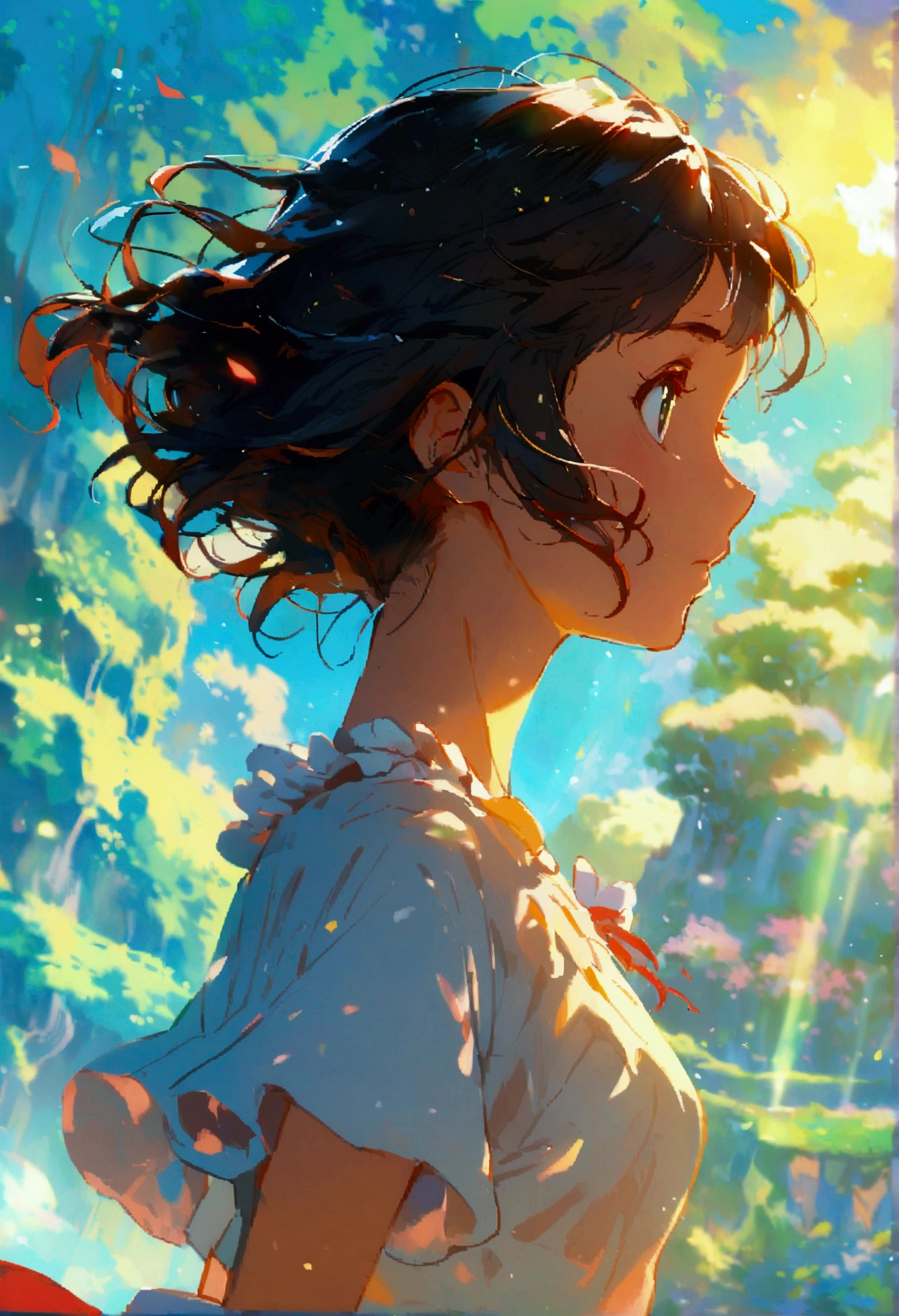 studio ghibli landscape.
