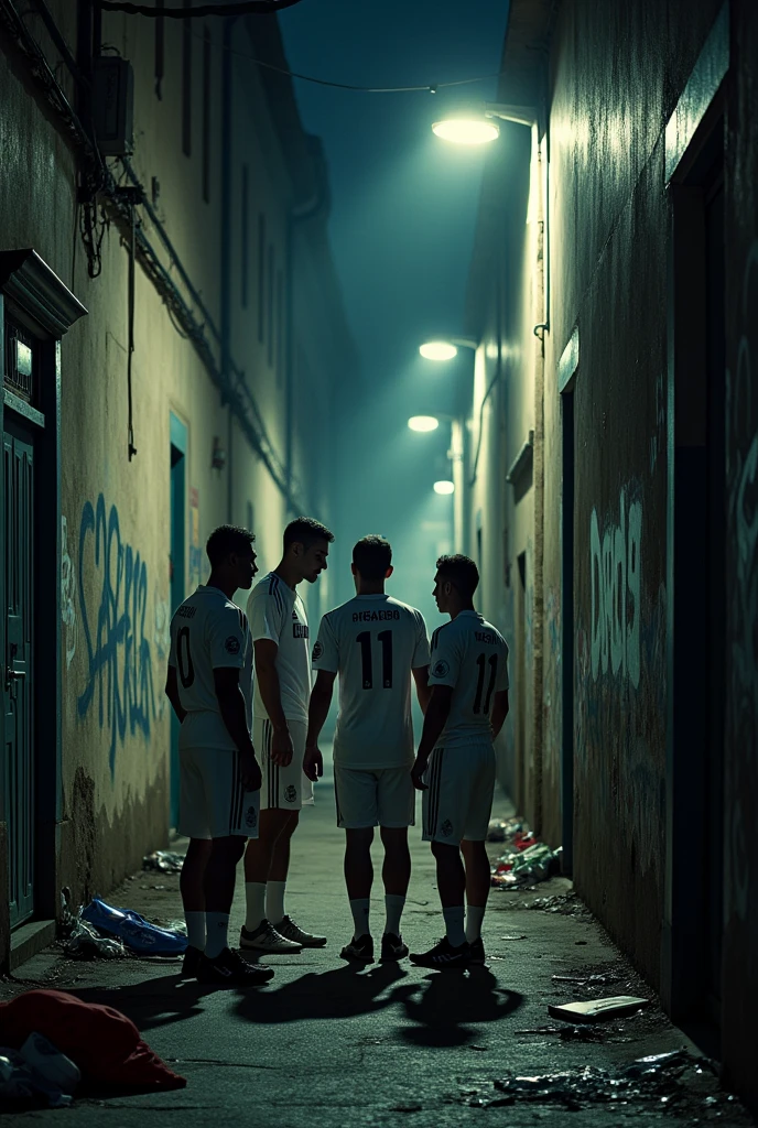 Real Madrid committing a crime