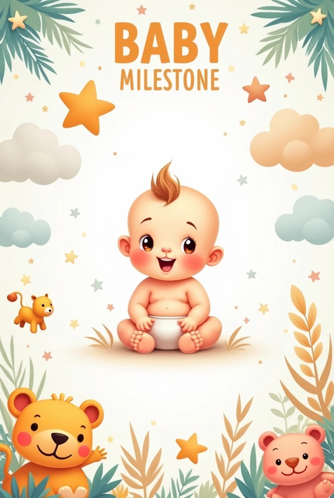 Baby milestone template
