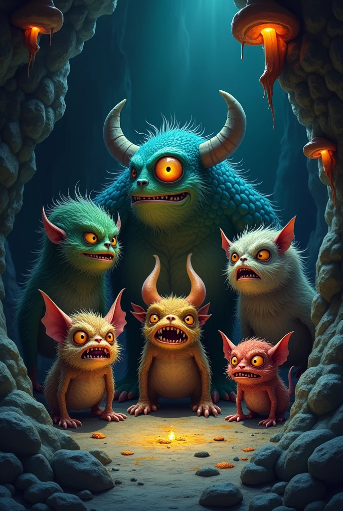 The monsters are unhappy
