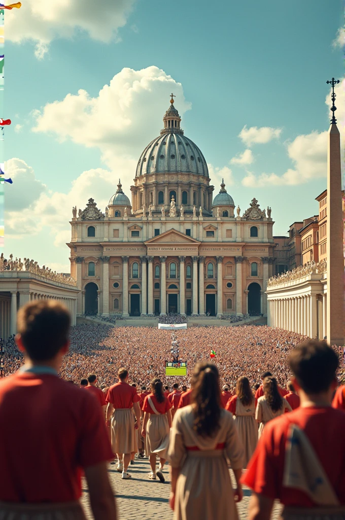 What would it be like if the Olympics were held in the Vatican?