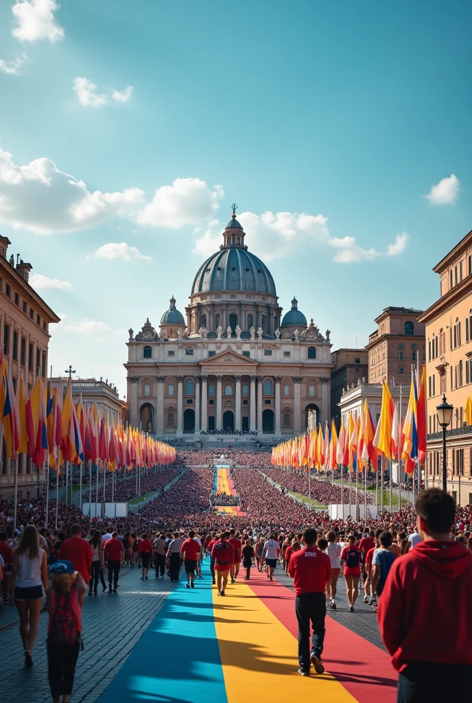 What would it be like if the Olympics were held in the Vatican? 