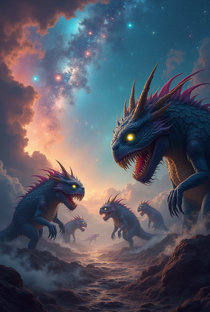 The monsters decided to move to the deepest part of the universe and stop playing with the heroes.