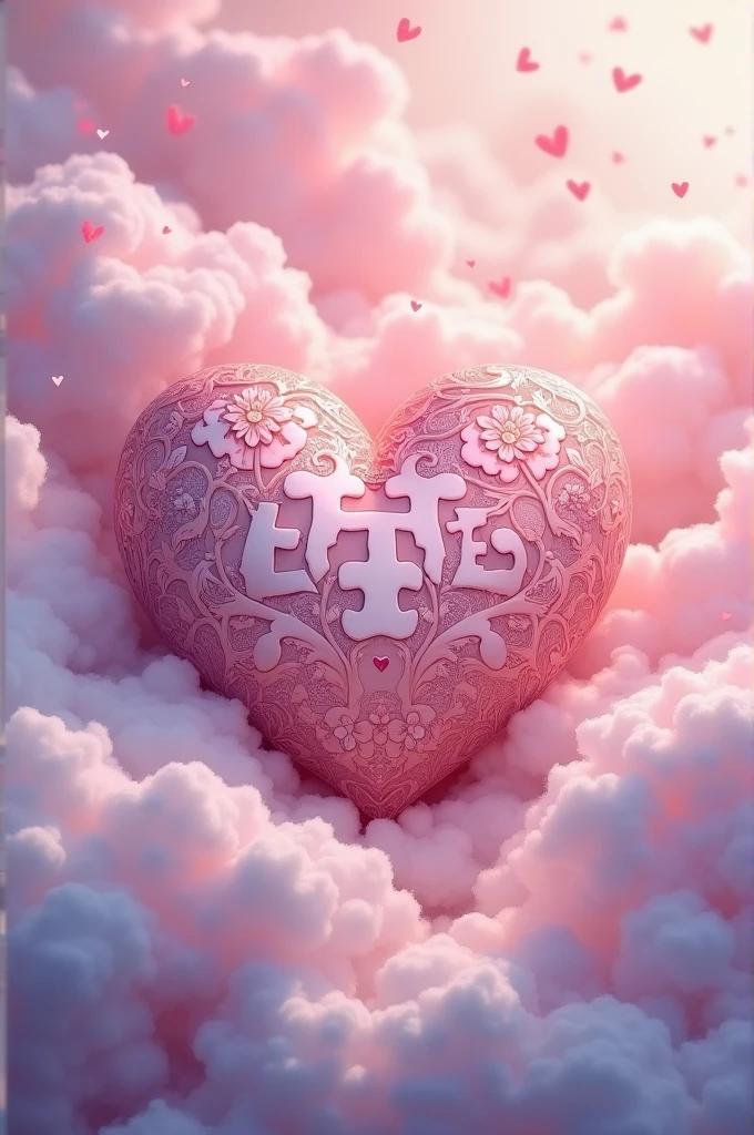 Heart shaped puzzle piece