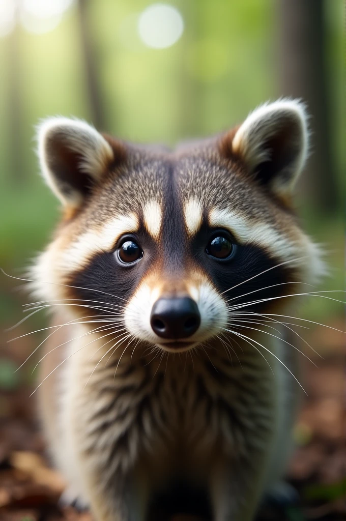 raccoon face