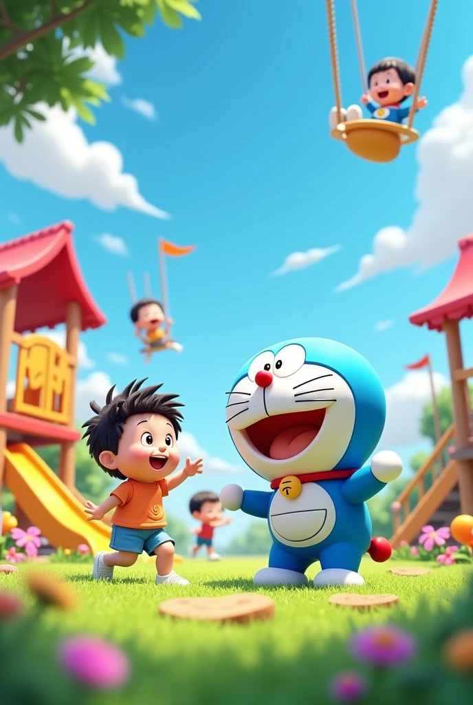 Doraemon play ground 3d