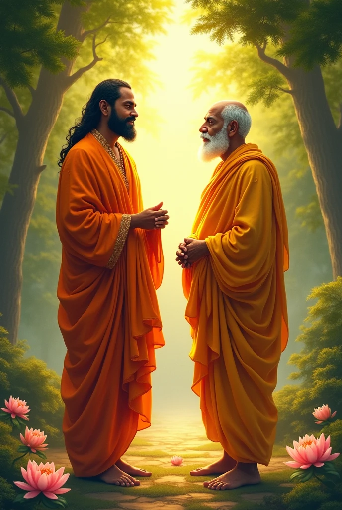 Creative png images of swami vivekananda ji and ram Krishna paramhans ji