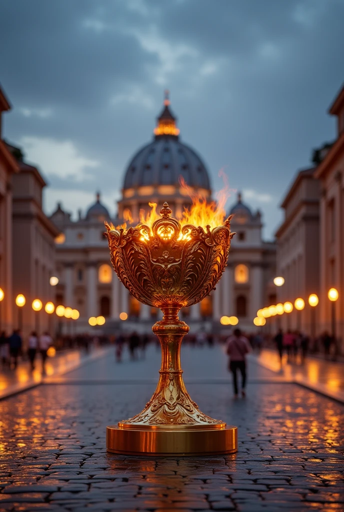 What would the Vatican Olympic cauldron look like?