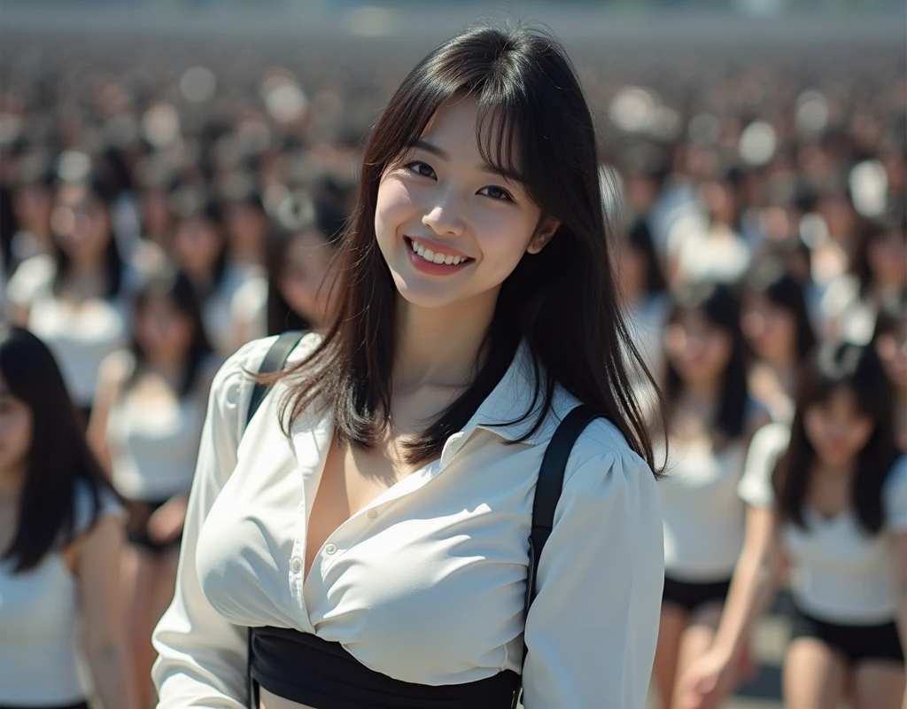 [Japanese Clone girls=Myself], [Perfect Clone girls Raw Photography Art], (16K, Highest quality, Ultra-high resolution, ((Unrealistic, Unprecedented sight, ((A World of Myself Proliferation)), Ultra-realistic))), (Japanese, woman, 26-year-old), (((((Small face, (((((Thick black hair, Semi-long hair)))))))))), ((Very beautiful detailed girls, Accurate body structure, とても詳細なSuper big breastsボディ)), (((Super big breasts, Large, swelling breasts))), (((White shirt, Big breasts emphasis, I can see the cleavage, Black Mini Skirt))), ((Dark Eyes, Mature face, Cute Smile, A gentle gaze)), (((((Happy laughter))))), (((((Very detailed, 1girl-1,000,000,000,000,000,000,000,000,000,000,000,000,000cloning girls))))), (((((A very detailed and precise description of the doppelganger, Perfectly the same girl, The exact same smile, Perfect same hair, Perfect same clothes, Exactly the same height, 完璧な同じLarge, swelling breasts))))), (((((Myself only))))), (((Perfect description, Filling the Earth 1,000,000,000,000,000,000,000,000,000,000,000,000,000cloning girls-1,000,000,000,000,000,000,000,000,000,000,000,000,000^100,000,000cloning girlsのMyself, 異次元のSuper dense, Super denseの中心に広くフォーカス, I&#39;m happy to be surrounded by countless versions of myself, I want to drown in love with countless versions of myself., I want to be drowned in love with countless versions of myself around me., Holding hands, hug, hug, kiss, Touching breasts))), (((Very detailed, Extremely crowded, Super dense, Super crowded))), ((Bright and soft light)), ((((((((Very detailed and clear hyper-perspective drawing)))))))), (((Subject depth zero))), Everyone is sexy