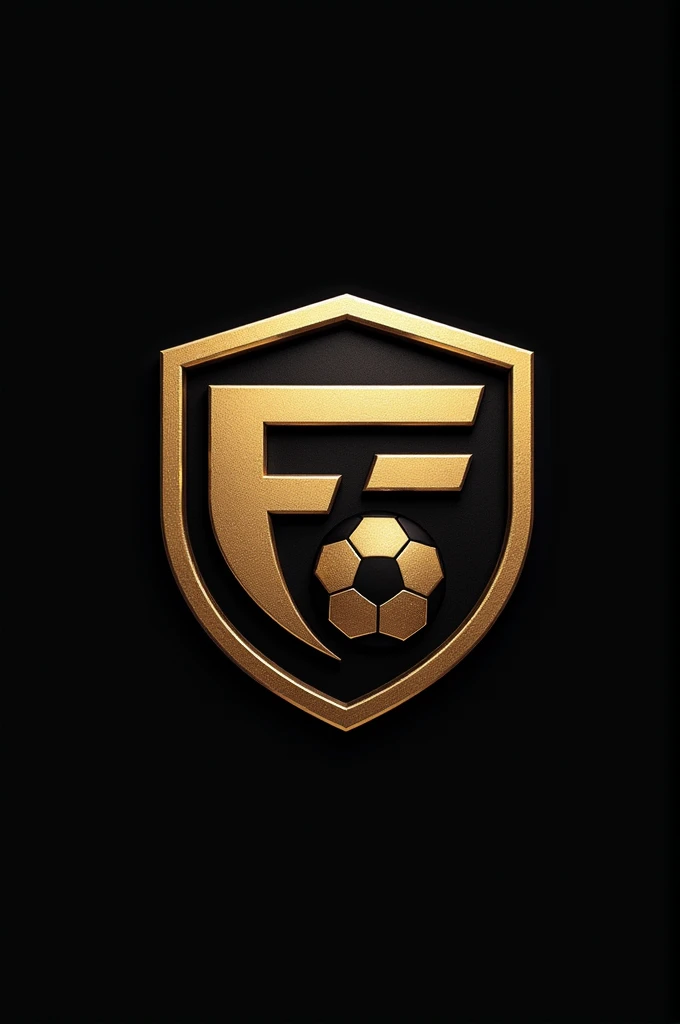 Egale and soccer combination for logo in black