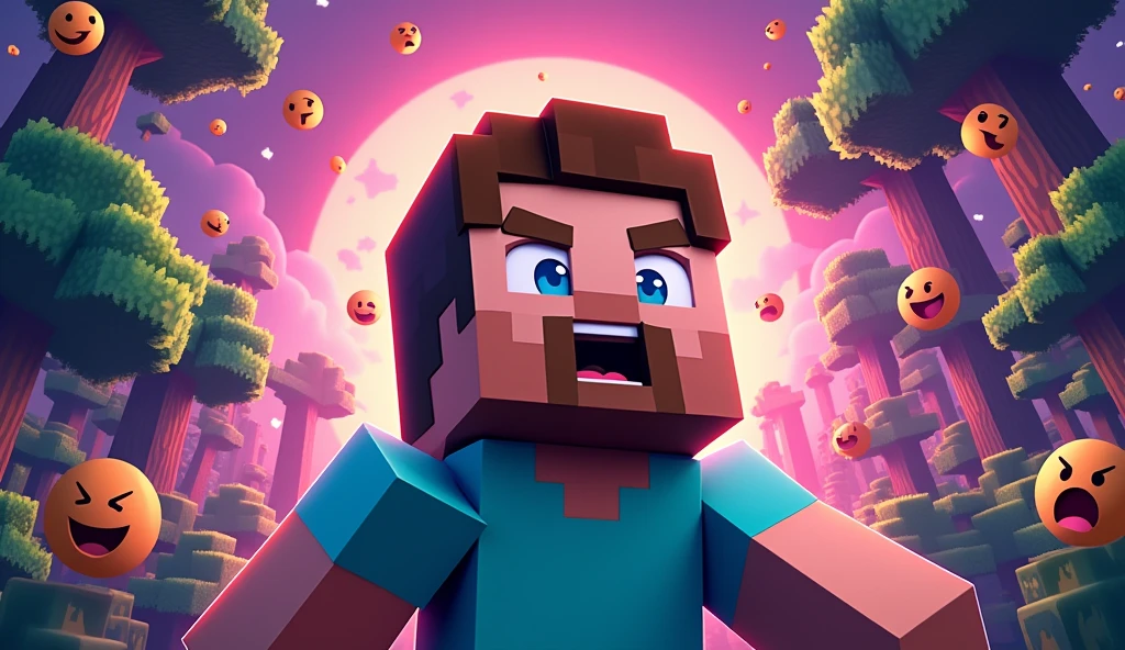 Garena free fire network 999+ Minecraft Steve OMG reaction