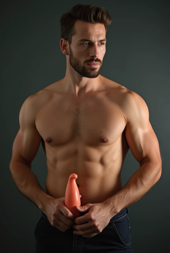 A man showing his penis