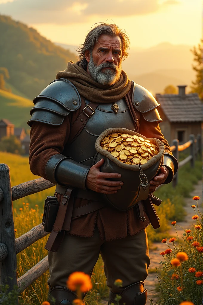 A rural guard with a lot of money