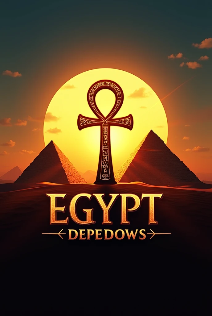 Egyptian themed logo 


