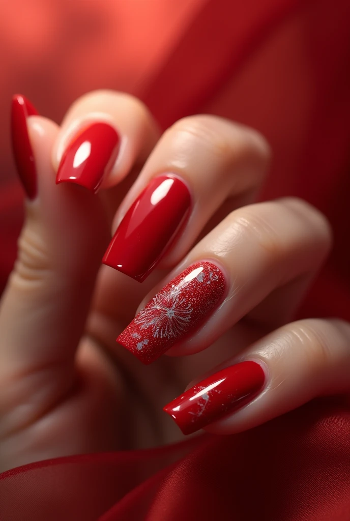 Nail art stone free red color no face