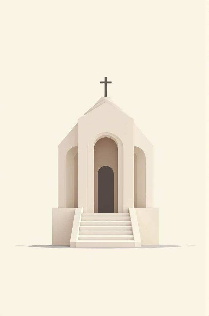 "Create a simple logo that resembles a tabernacle, designed to look like a temple. The structure should feature key architectural elements such as columns and a central entrance, symbolizing a place of worship. Keep the design clean and straightforward, emphasizing the spiritual significance of the tabernacle while maintaining simplicity and clarity. The overall look should capture the essence of a temple in a minimalist and elegant way."