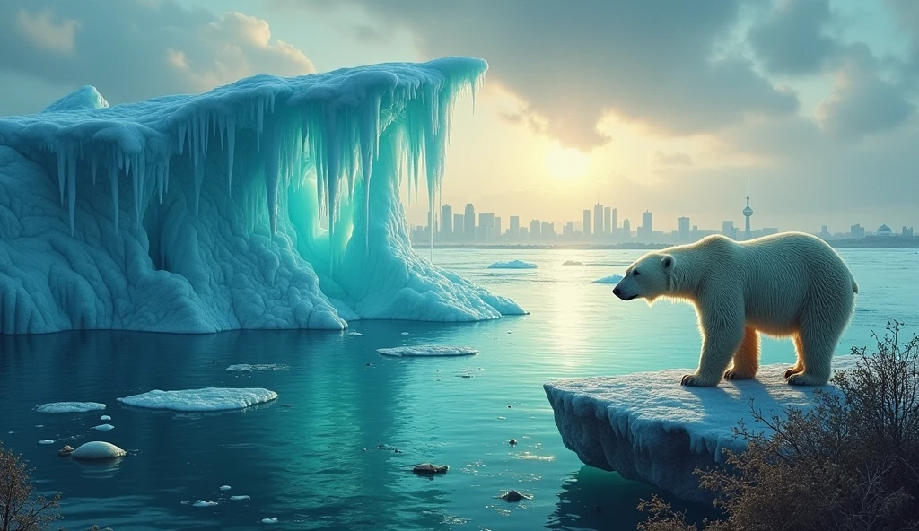Global warming symbol image
