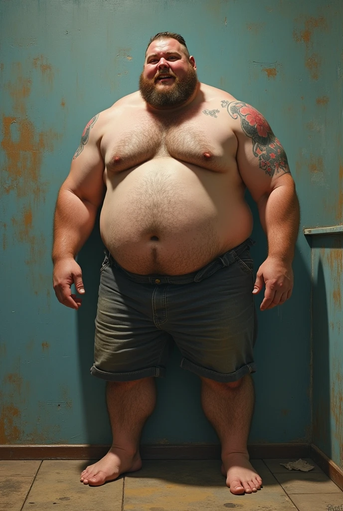(photorealism:1.2), akid with a big guy rape