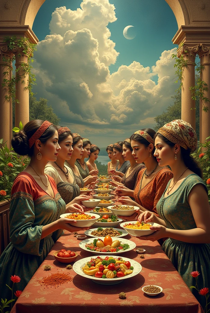 Metamorphosis Ambulante and the role of women in the history of eating habits
