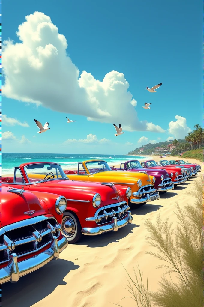 Cars on the beach