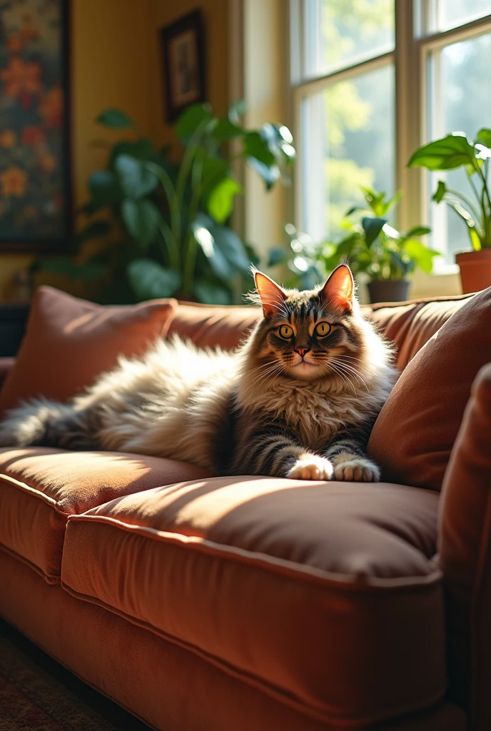 Spacious cat