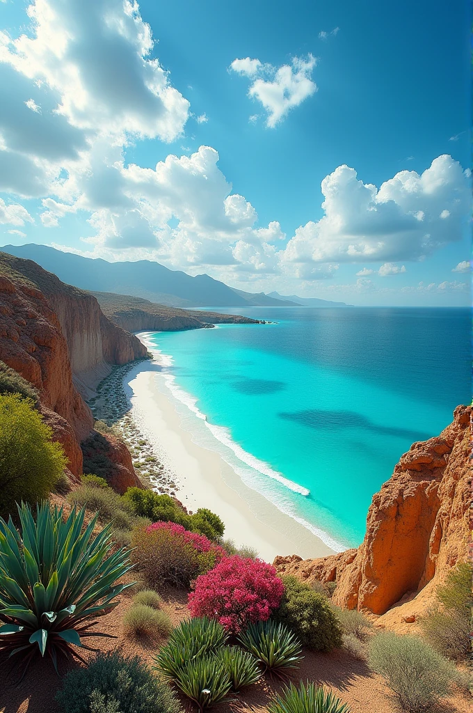 Beautiful view of Socotra island