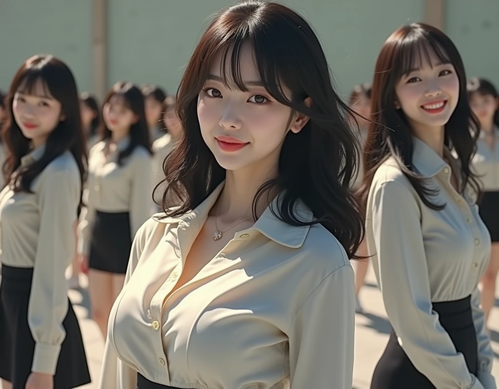 [Japanese Clone girls=Myself], [Perfect Clone girls Raw Photography Art], (16K, Highest quality, Ultra-high resolution, ((Unrealistic, Unprecedented sight, ((A World of Myself Proliferation)), Ultra-realistic))), (Japanese, woman, 26-year-old), (((((Small face, (((((Thick black hair, Semi-long hair)))))))))), ((Very beautiful detailed girls, Accurate body structure, とても詳細なSuper big breastsボディ)), (((Super big breasts, Large, swelling breasts))), (((White shirt, Big breasts emphasis, I can see the cleavage, Black Mini Skirt))), ((Dark Eyes, Mature face, Cute Smile, A gentle gaze)), (((((Happy laughter))))), (((((Very detailed, 1girl-1,000,000,000,000,000,000,000,000,000,000,000,000,000cloning girls))))), (((((A very detailed and precise description of the doppelganger, Perfectly the same girl, The exact same smile, Perfect same hair, Perfect same clothes, Exactly the same height, 完璧な同じSuper big breasts))))), (((((Myself only))))), (((Perfect description, Filling the Earth 1,000,000,000,000,000,000,000,000,000,000,000,000,000cloning girls-1,000,000,000,000,000,000,000,000,000,000,000,000,000^100,000,000cloning girlsのMyself, 異次元のSuper dense, Super denseの中心に広くフォーカス, I&#39;m happy to be surrounded by countless versions of myself, I want to drown in love with countless versions of myself., I want to be drowned in love with countless versions of myself around me., Holding hands, hug, hug, kiss, Touching breasts))), (((Very detailed, Extremely crowded, Super dense, Super crowded))), ((Bright and soft light)), ((((((((Very detailed and clear hyper-perspective drawing)))))))), (((Subject depth zero))), Everyone is sexy