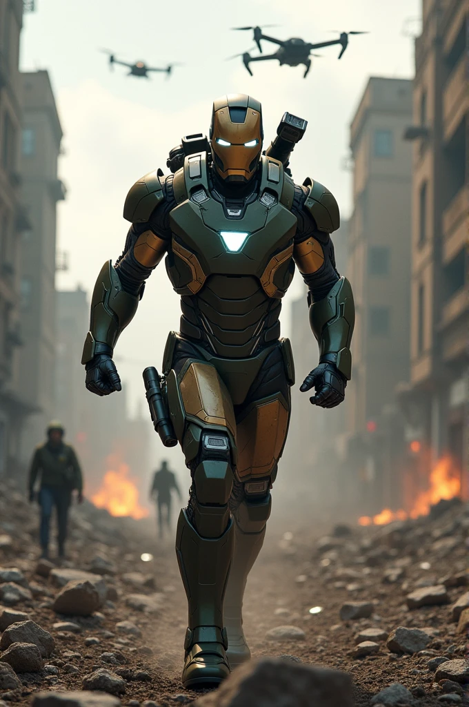 Iron Man as a call of duty operator